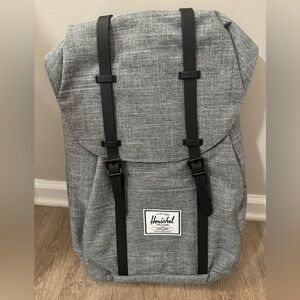 NWT- Herschel Retreat™ Backpack - 23L in Raven Crosshatch Color